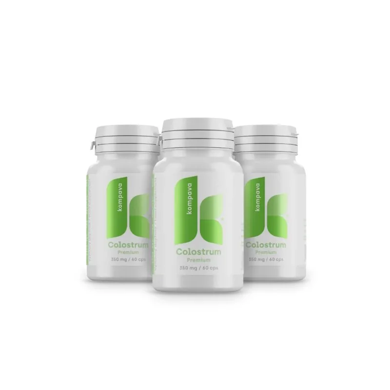 KOMPAVA Premium Colostrum 350mg/60kps