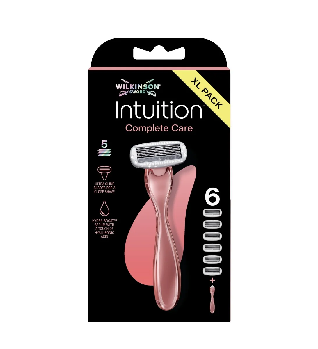 Wilkinson Intuition Complete Care XL Pack strojek + hlavice 6 ks