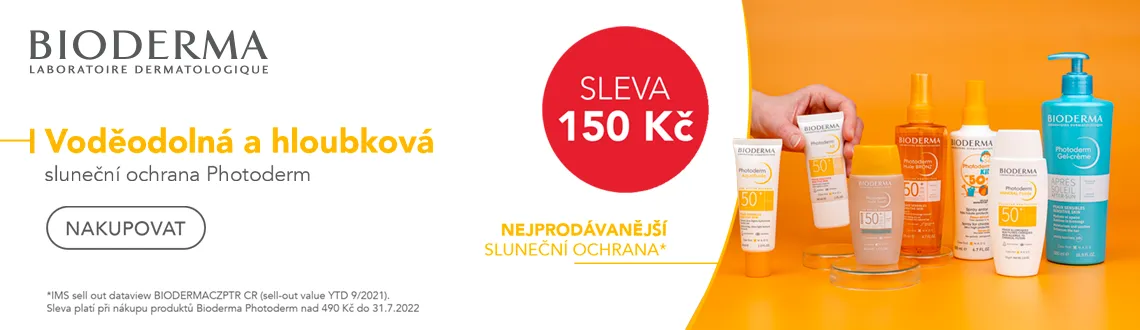Bioderma Photoderm SLEVA 150 Kč (červenec 2022)