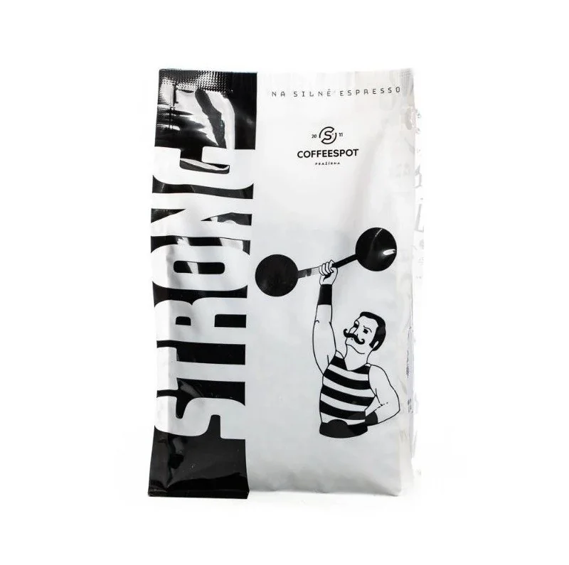 Coffeespot Strong Espresso směs zrnková káva 1000 g