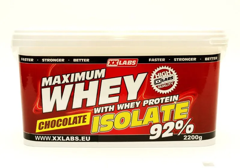 Xxlabs Maximum Whey Protein Isolate 92  čokoláda 2200 g