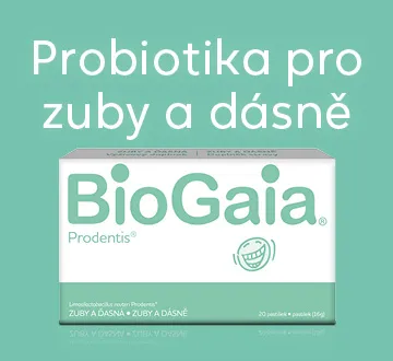 Biogaia Prodentis 20 pastilek. Probiotika pro zuby a dásně