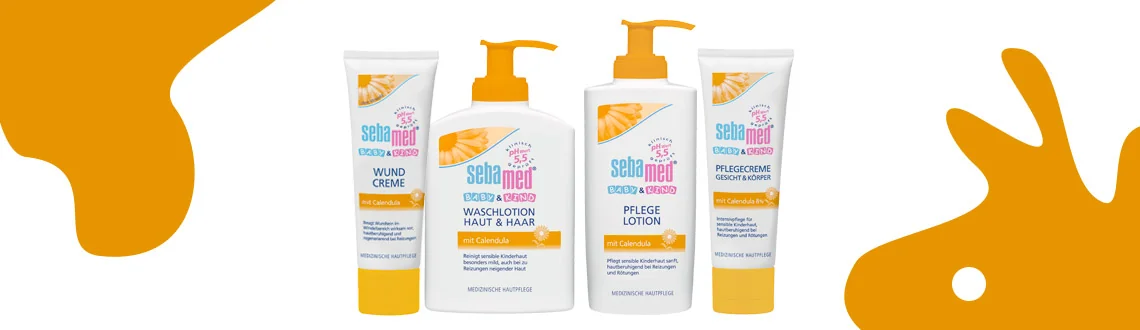 Sebamed - Dětská péče s měsíčkem Sebamed - Dětská péče s měsíčkem