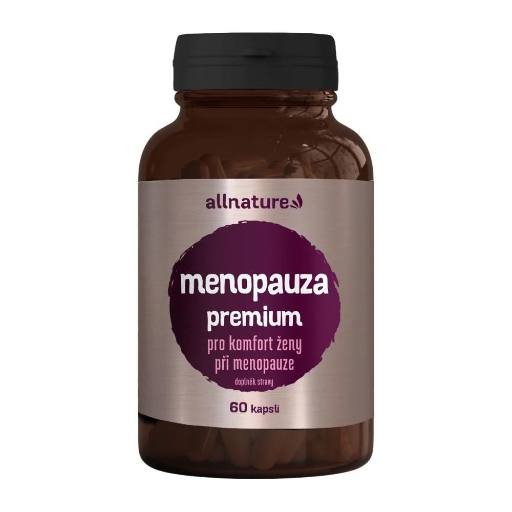Allnature Menopauza Premium 60 kapslí