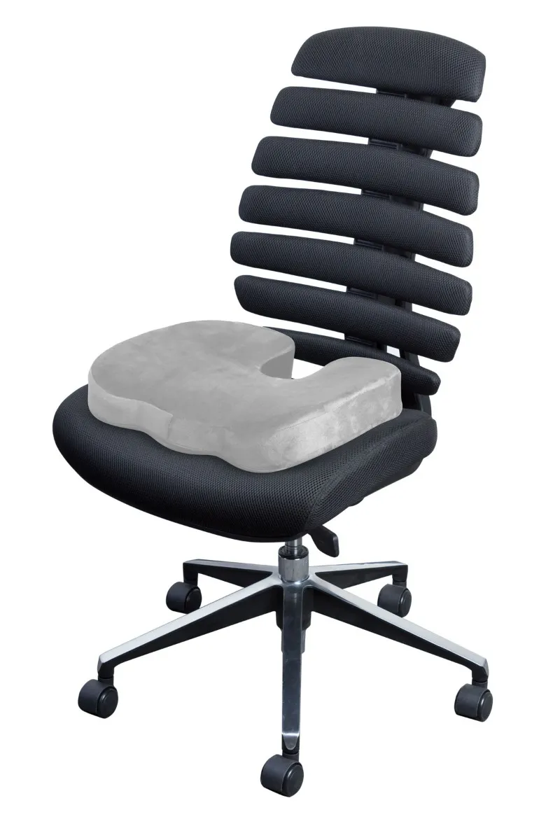 Connect IT For Health CFH-5290-GY anatomický polštář na židli šedý