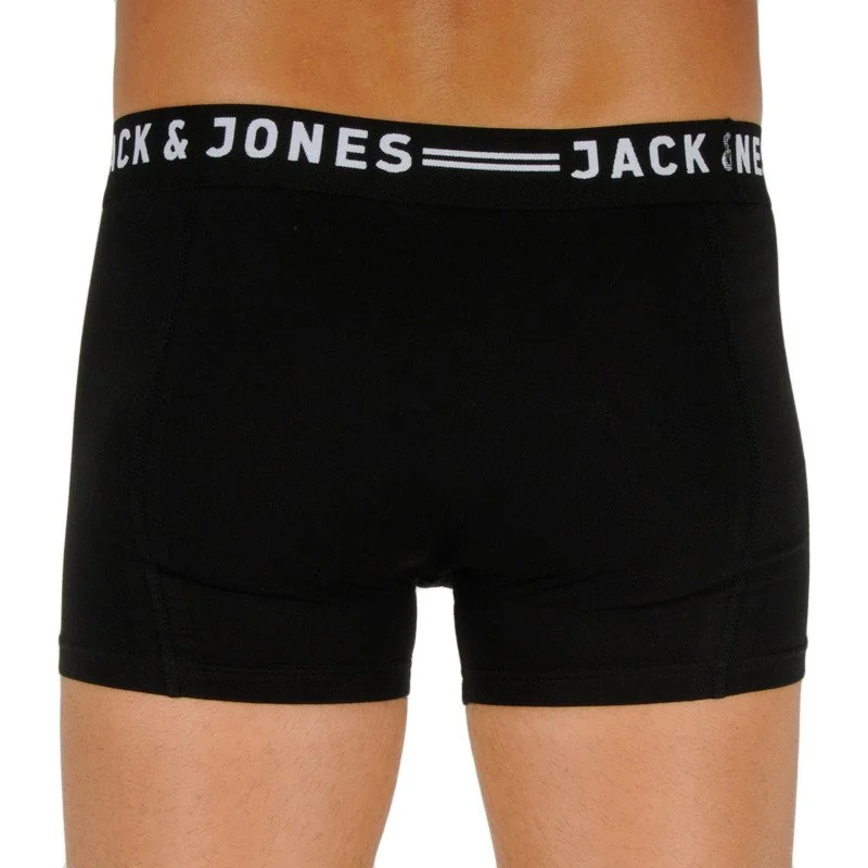Jack and Jones 3PACK pánské boxerky černé (12171944) L