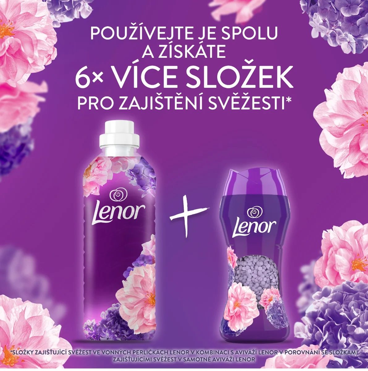 Lenor Aviváž Floral Bouquet 1239 ml 59 praní