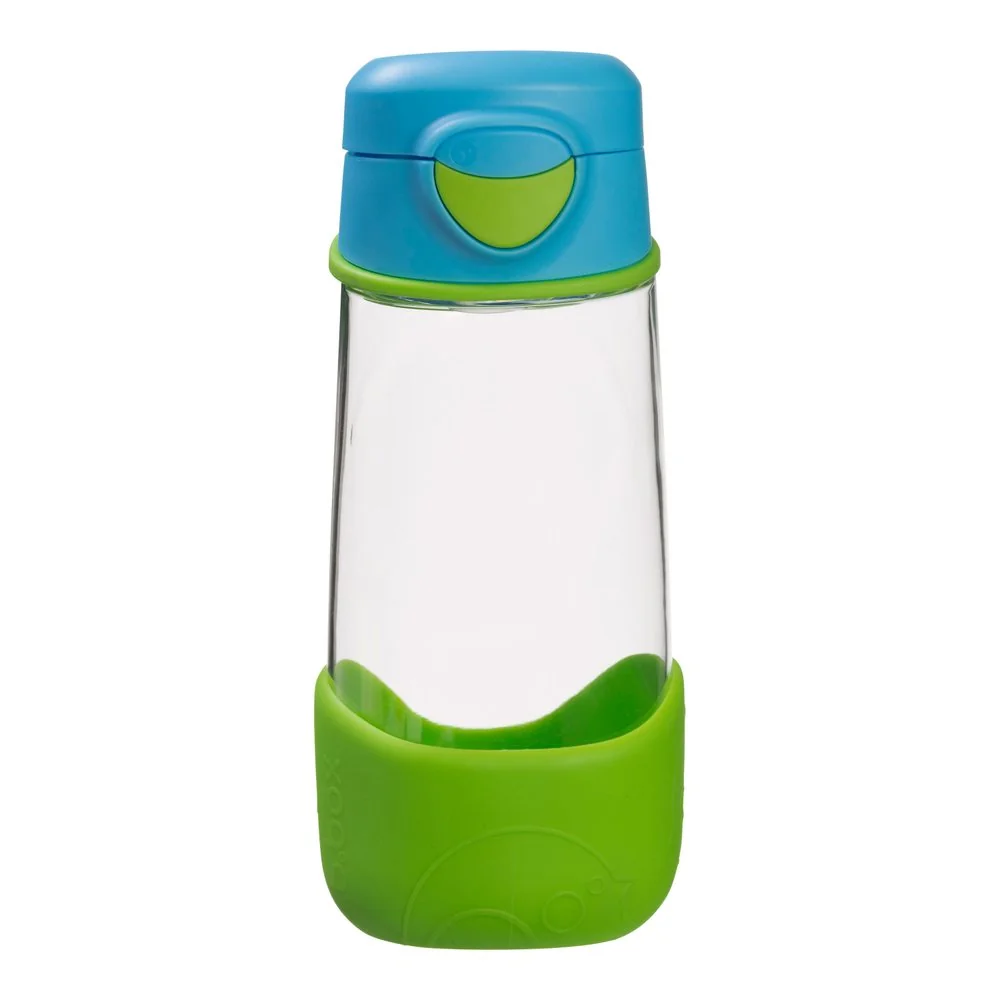 B.BOX Sport lahev na pití 450 ml - modrá/zelená 