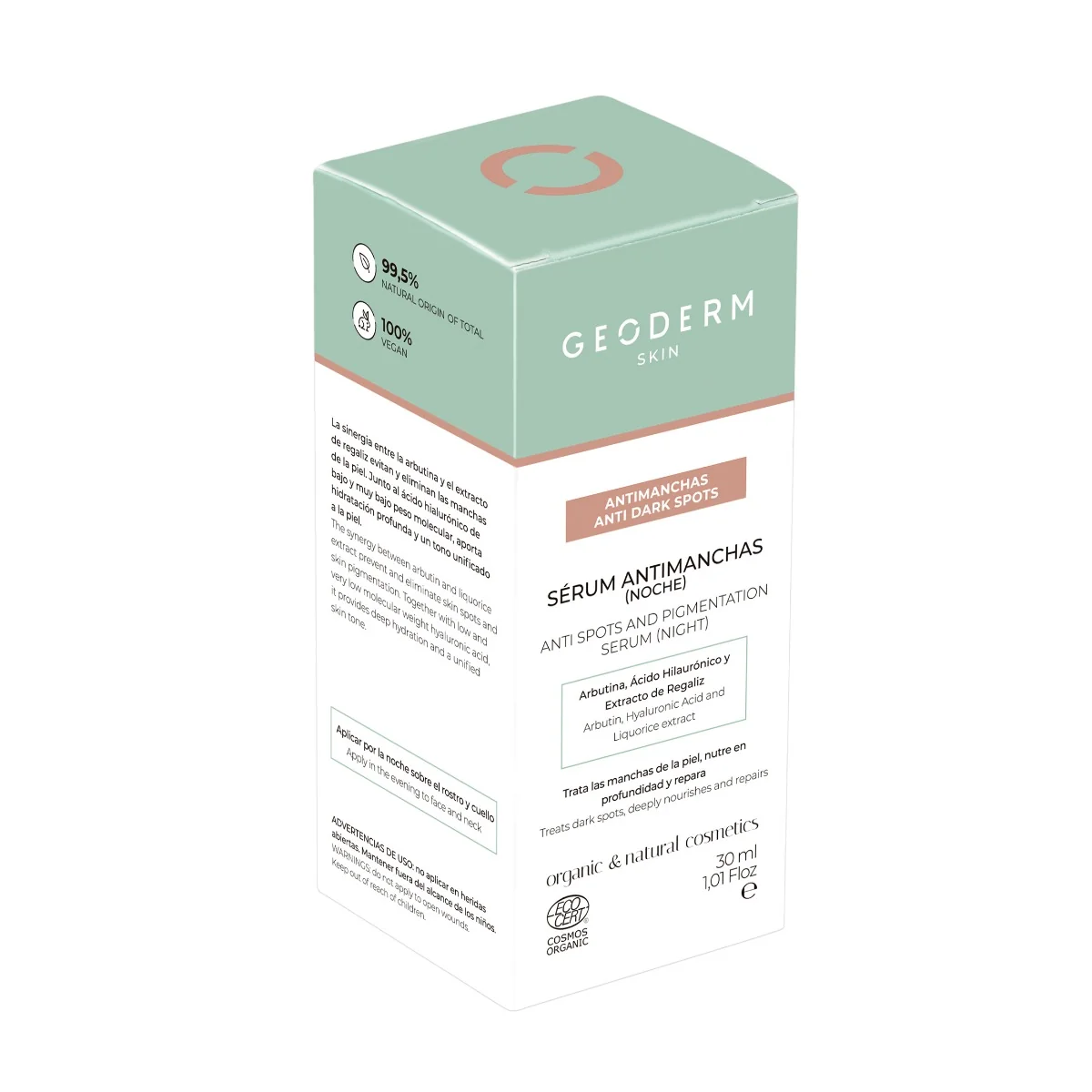 GEODERM SKIN BIO Noční sérum proti pigmentaci 30 ml