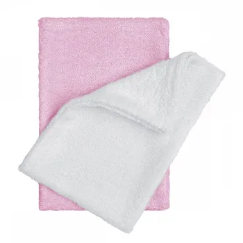 T-tomi Koupací žínky - rukavice 2 ks bílá + růžová