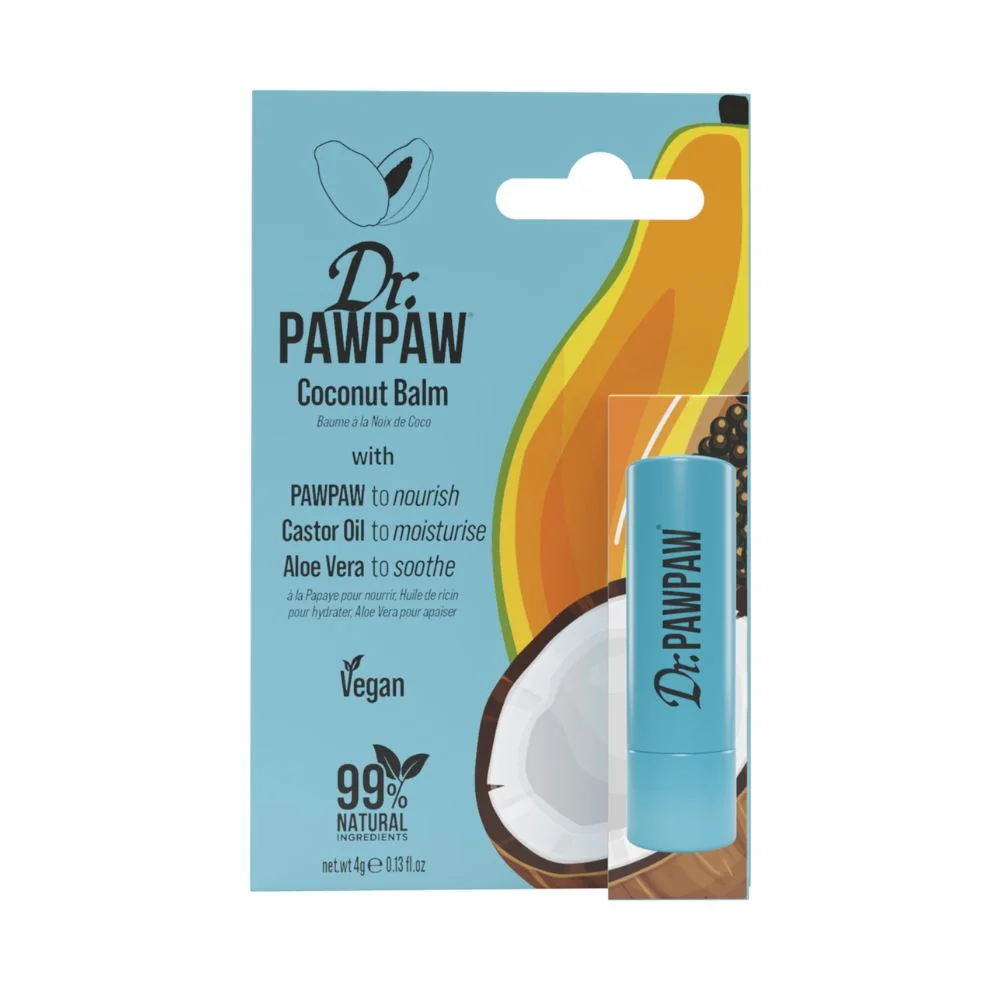 Dr. PAWPAW Twist Up Kokos balzám na rty 4 g