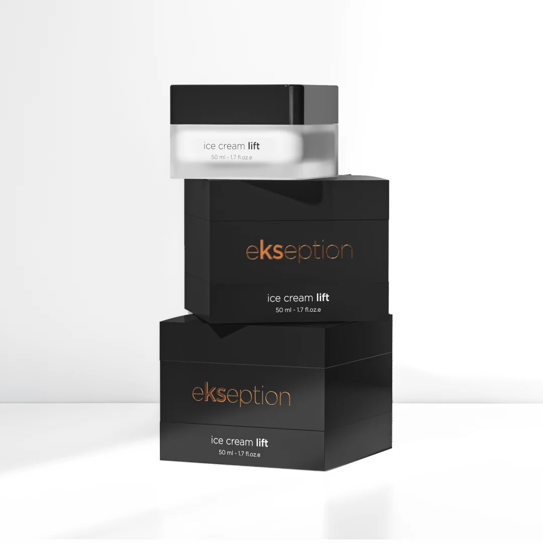 Ekseption Ice Cream Lift - Noční liftingový krém pro péči o suchou, citlivou a zralou pleť 50 ml