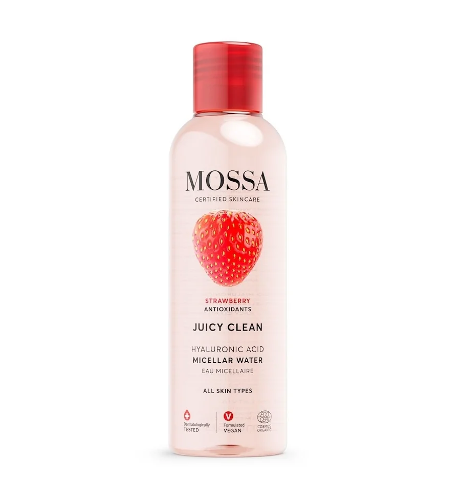 Mossa Juicy Clean micelární voda s kyselinou hyaluronovou 200 ml
