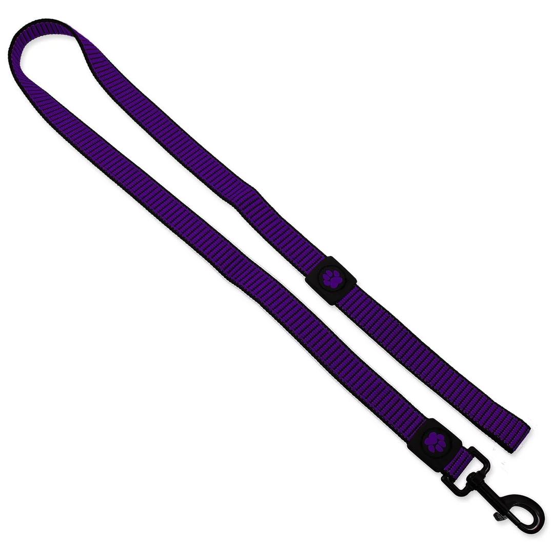 Active Dog Vodítko Strong M fialové 2x120cm