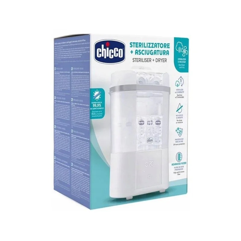Chicco Sterilizátor elektrický parní s funkcí sušení