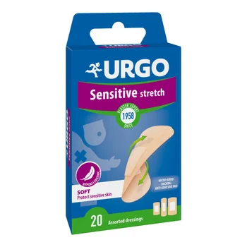 Urgo Sesitive citlivá pokožka náplast 20 ks
