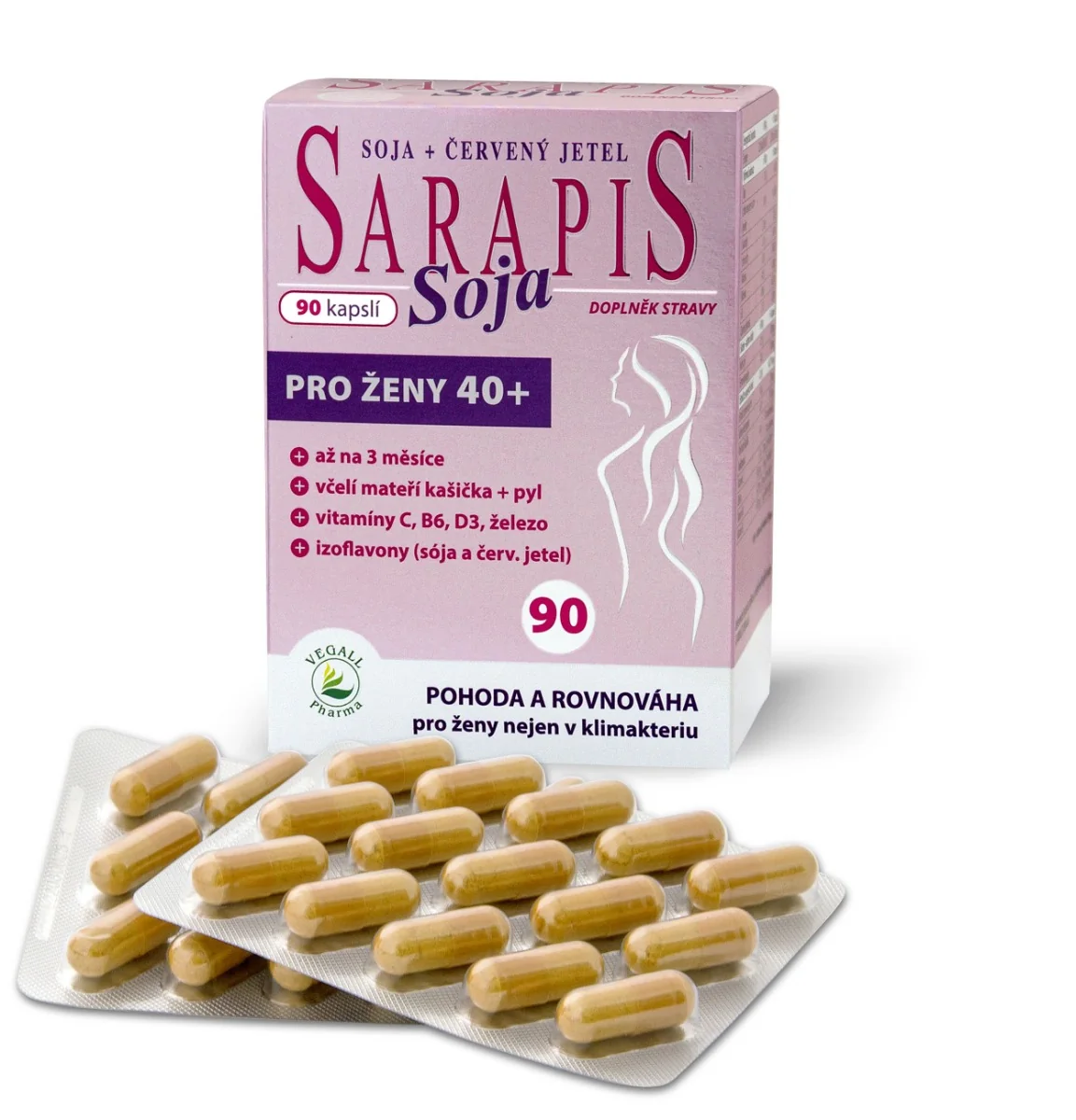 Sarapis Soja 90 kapslí