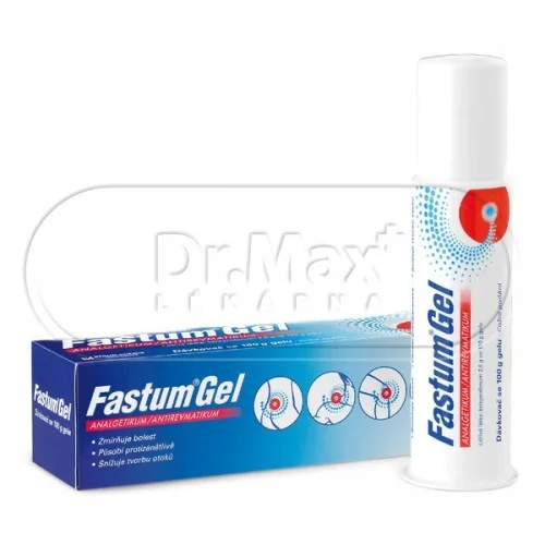 Fastum gel 100g + dávkovač