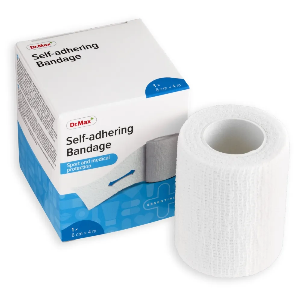 Dr. Max Self-adhering Bandage 6 cm x 4 m samofixační obinadlo 1 ks