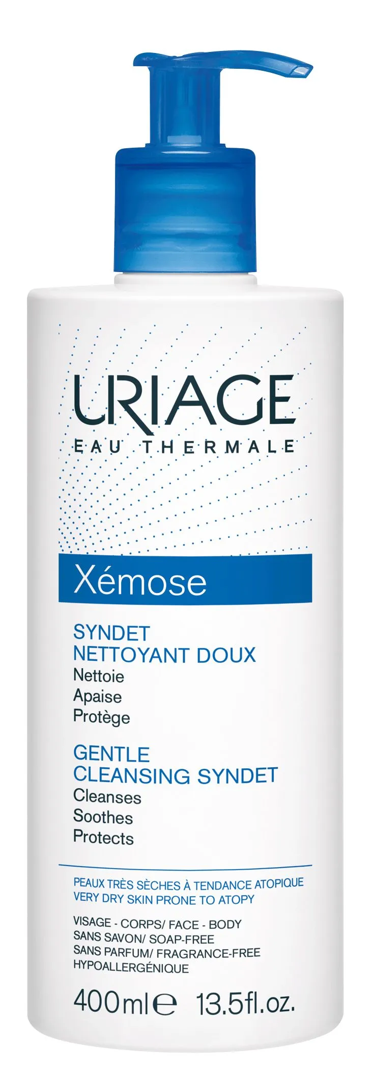 Uriage Xémose mycí gel pro velmi suchou až atopickou pokožku 400 ml