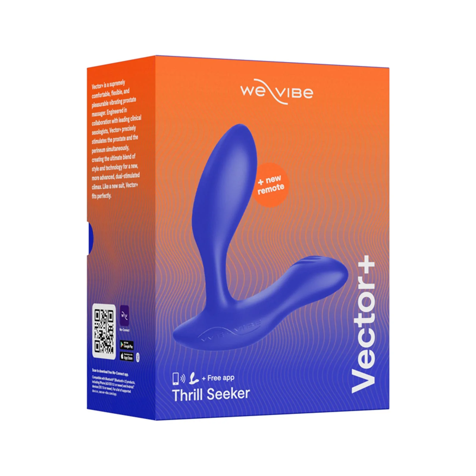 We-Vibe Vector+ blue