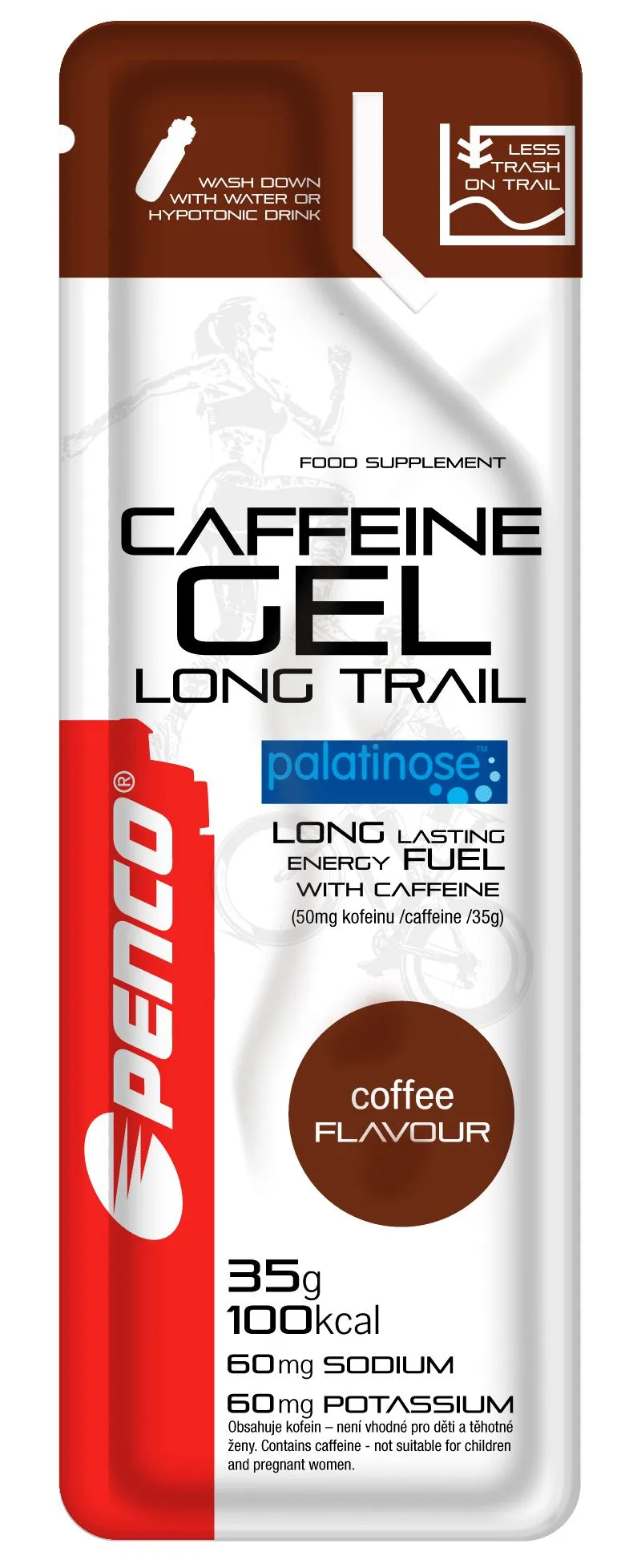 Penco Caffeine gel Long Trail káva 35 g