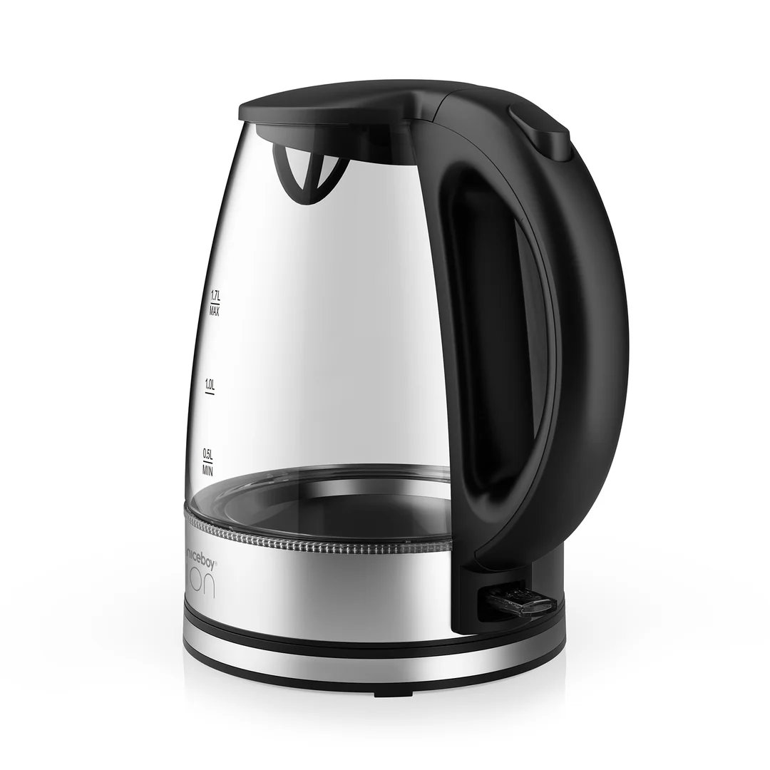 Niceboy ION Kettle K1 Crystal Glass Black