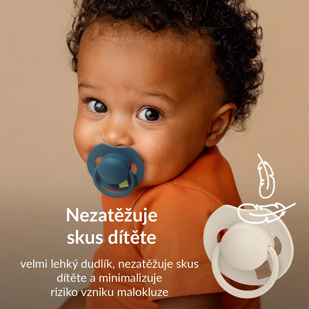 LOVI Prime Dudlík silikonový dynamický 0–⁠⁠⁠⁠⁠⁠6m 1 ks Nude