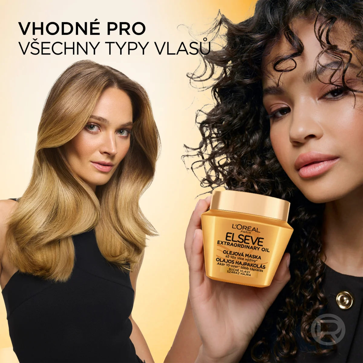 Loréal Paris Elseve Extraordinary Oil olejová maska na suché vlasy 300 ml