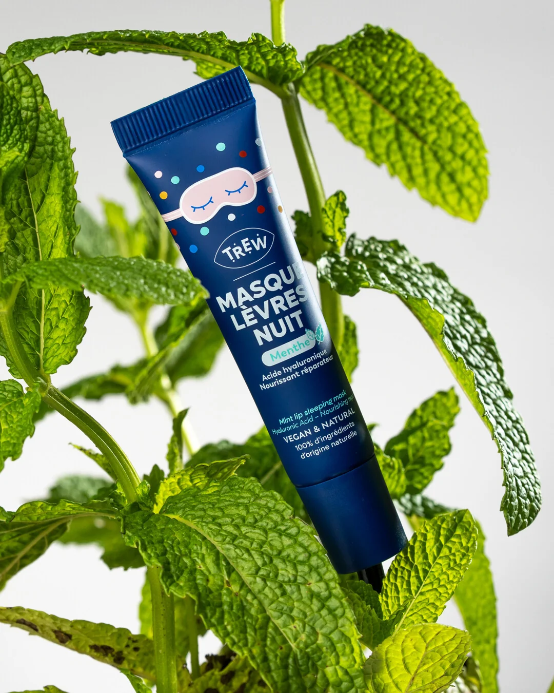 Trew Noční mátový balzám na rty Mint 15 ml