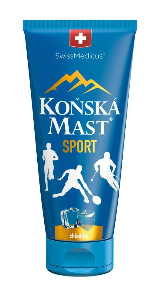 SwissMedicus Koňská mast SPORT chladivá 200 ml