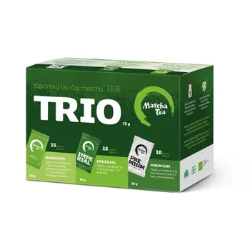 Matcha Tea TRIO BIO 2x15x2 g + 10x1,5 g