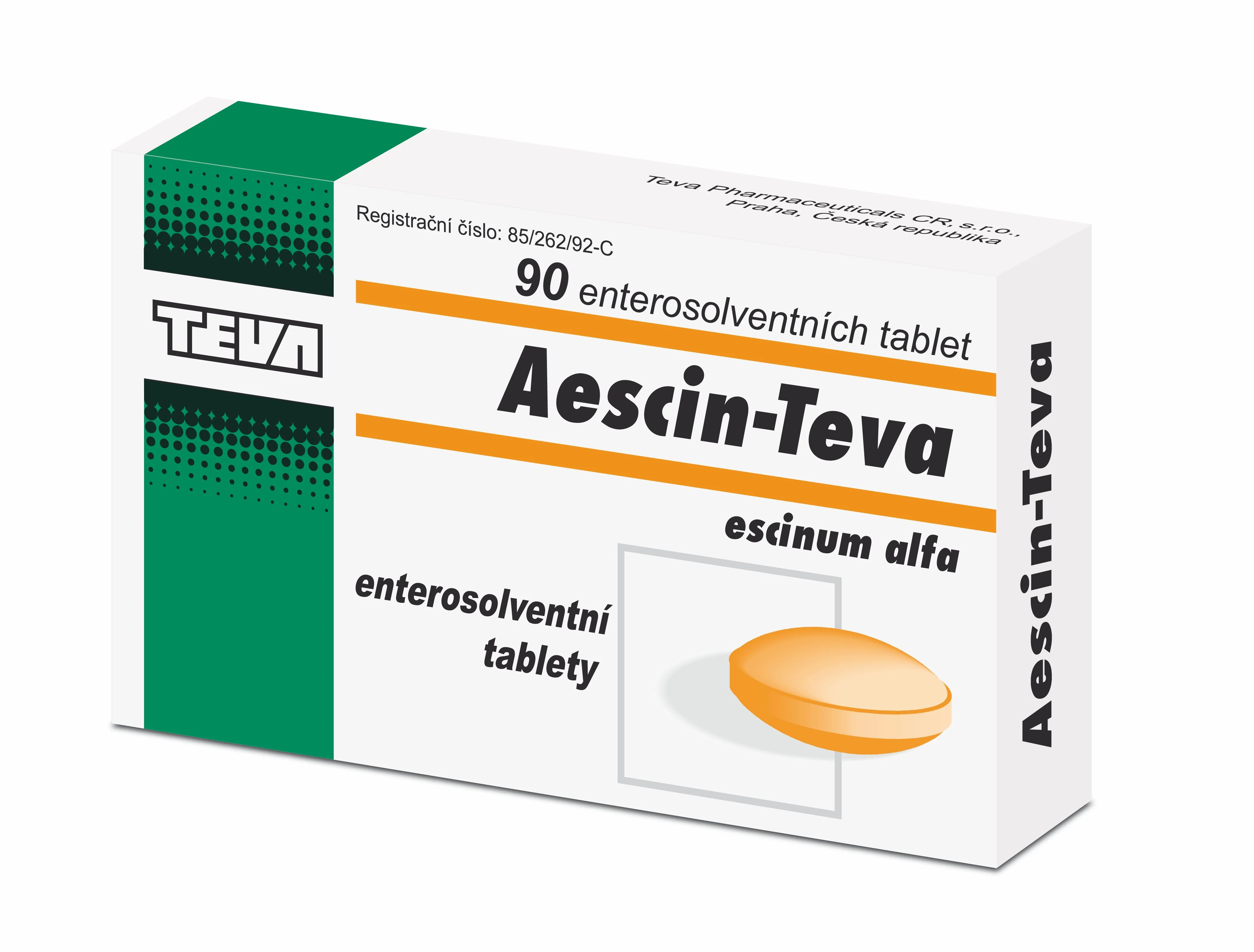 Teva Aescin 20 mg 90 tablet