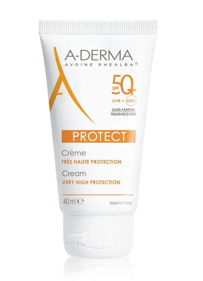 A-Derma Krém SPF50+ opalovací krém 40 ml