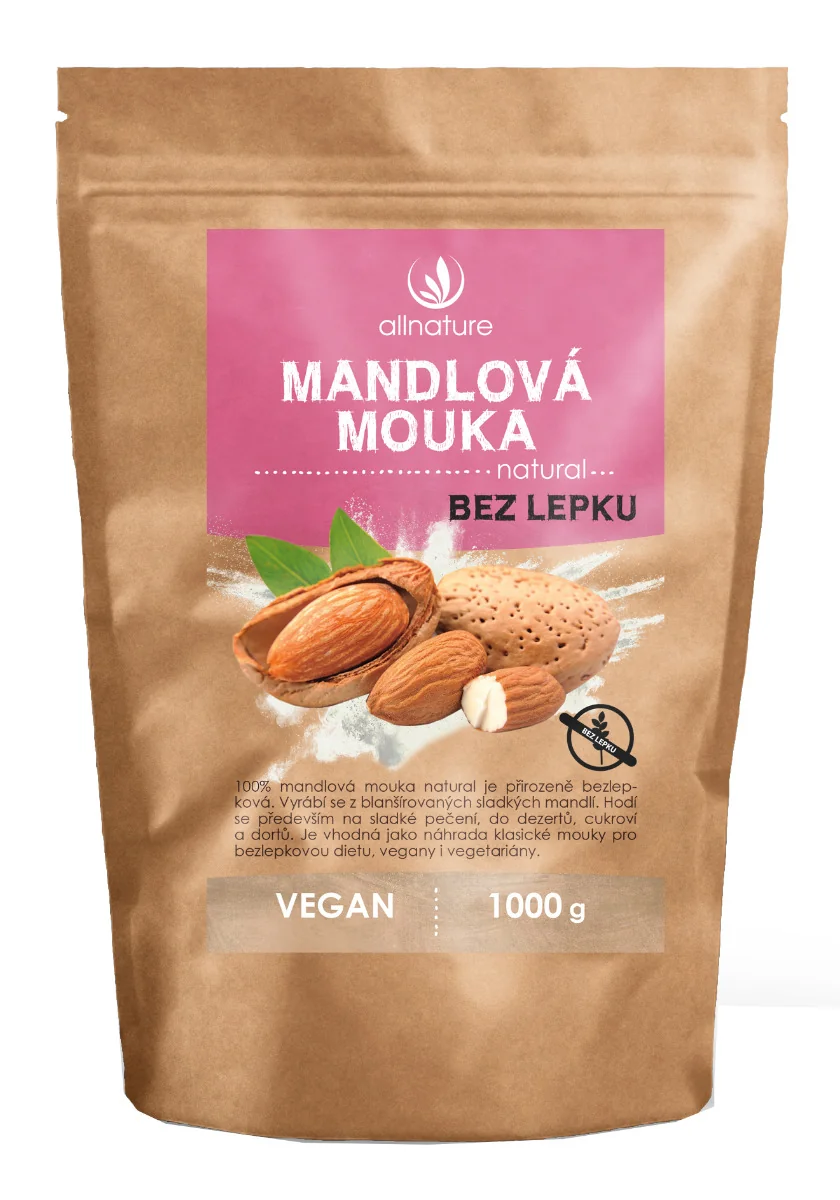 Allnature Mandlová mouka natural 1000 g