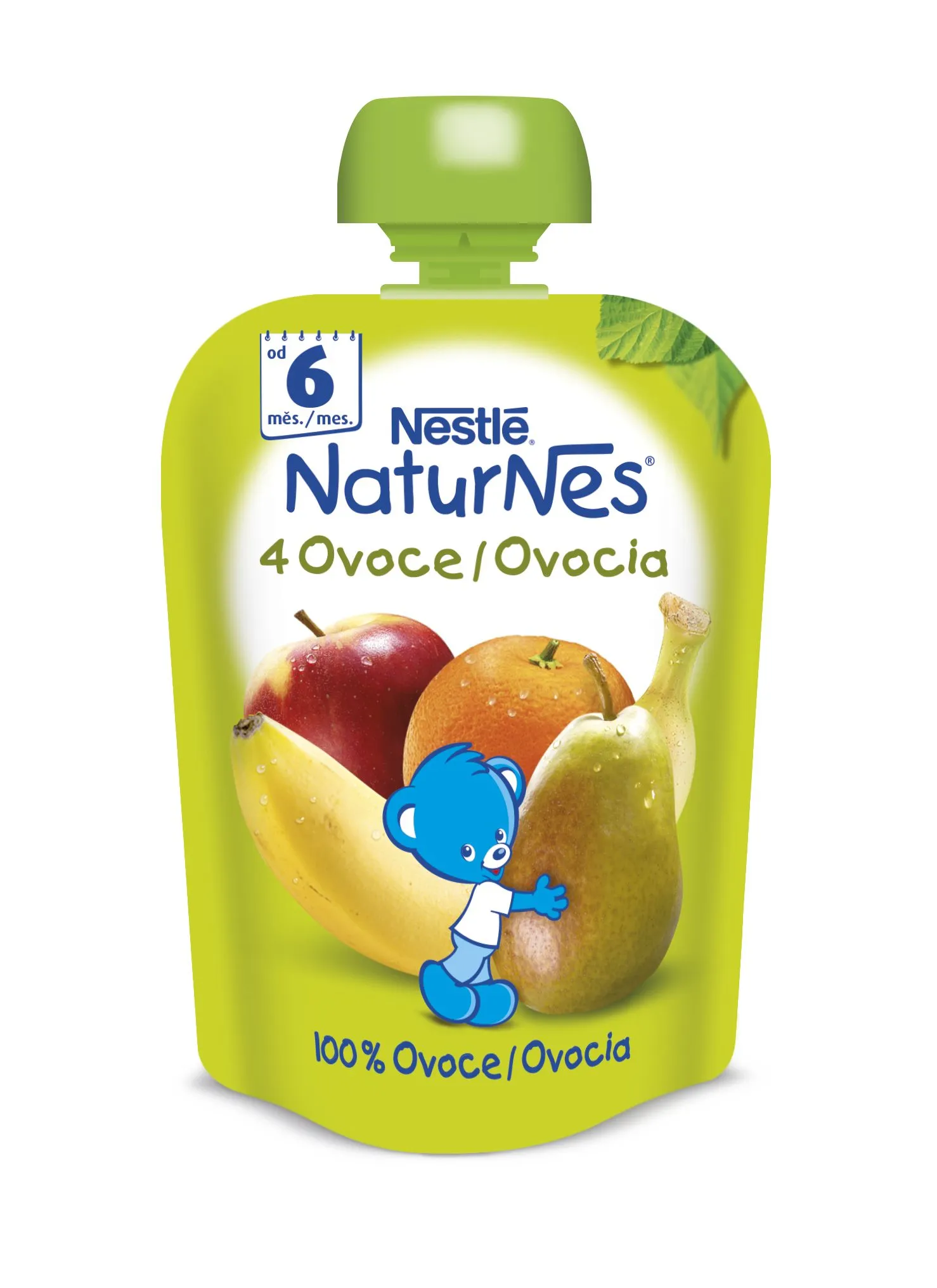 Nestlé Naturnes 4 Ovoce kapsička 90 g