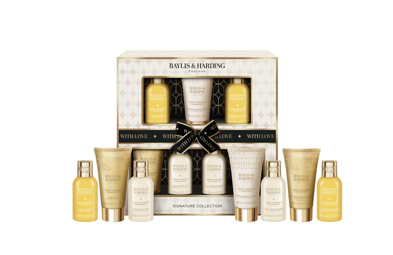 Baylis & Harding Sada péče o tělo Mandarinka & Grapefruit 7 ks