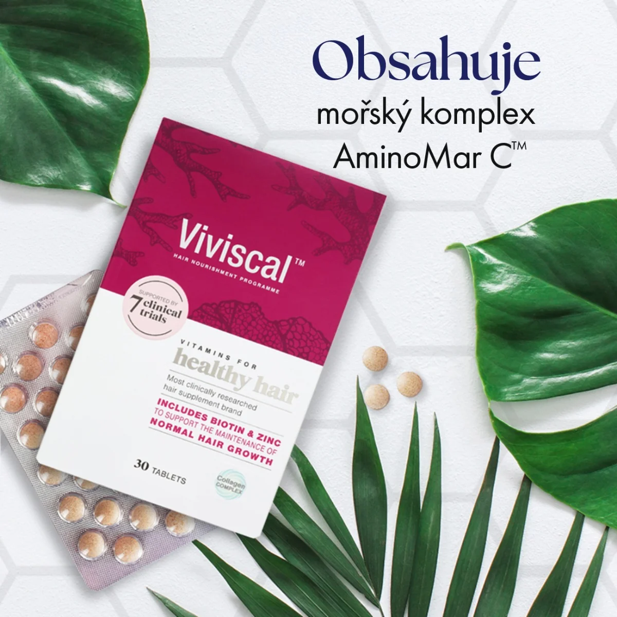 Viviscal Vitamíny pro zdravé vlasy 180 tablet