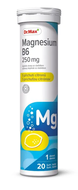 Dr.Max Magnesium B6 250 mg citron
