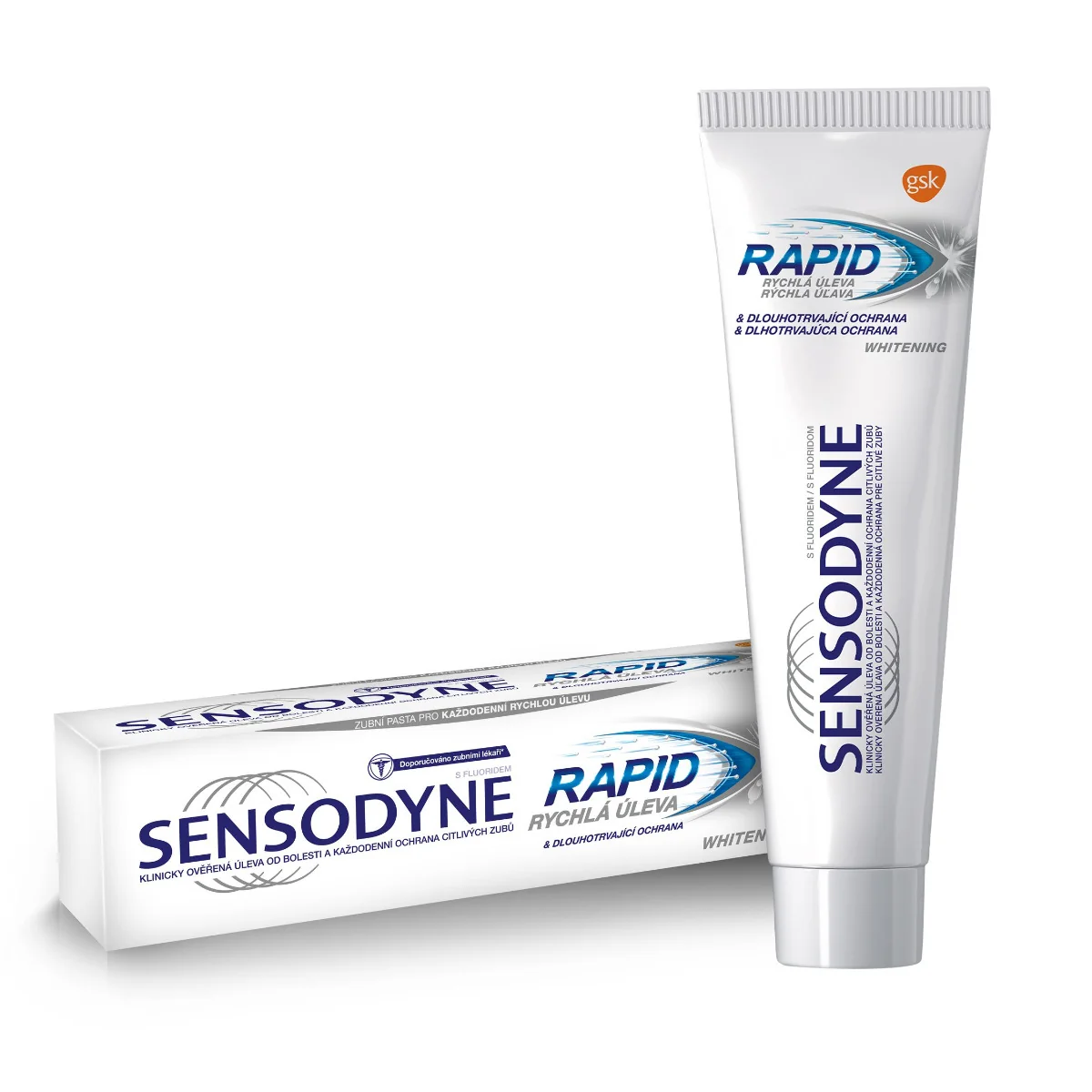 Sensodyne Rapid Relief Whitening zubní pasta 75 ml