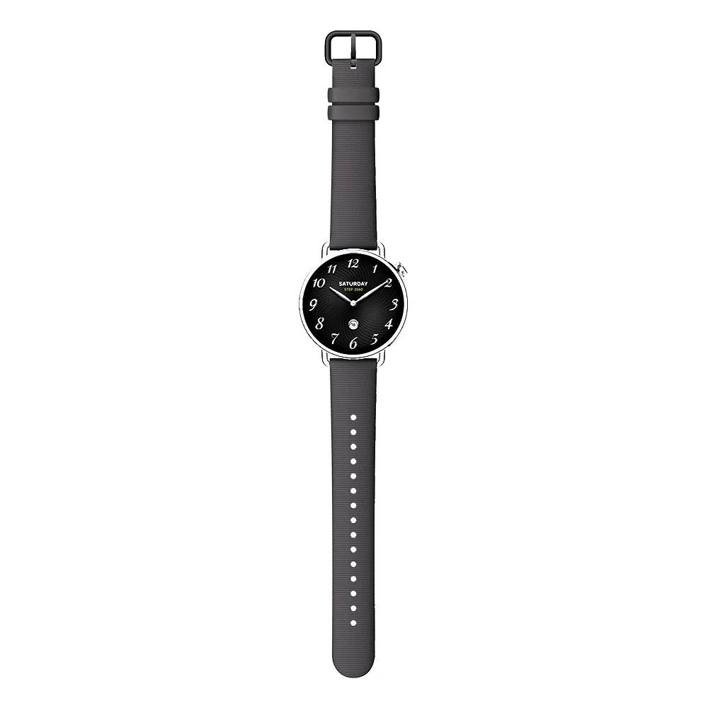 Xiaomi Watch S4 41mm - Black Fluororubber chytré hodinky