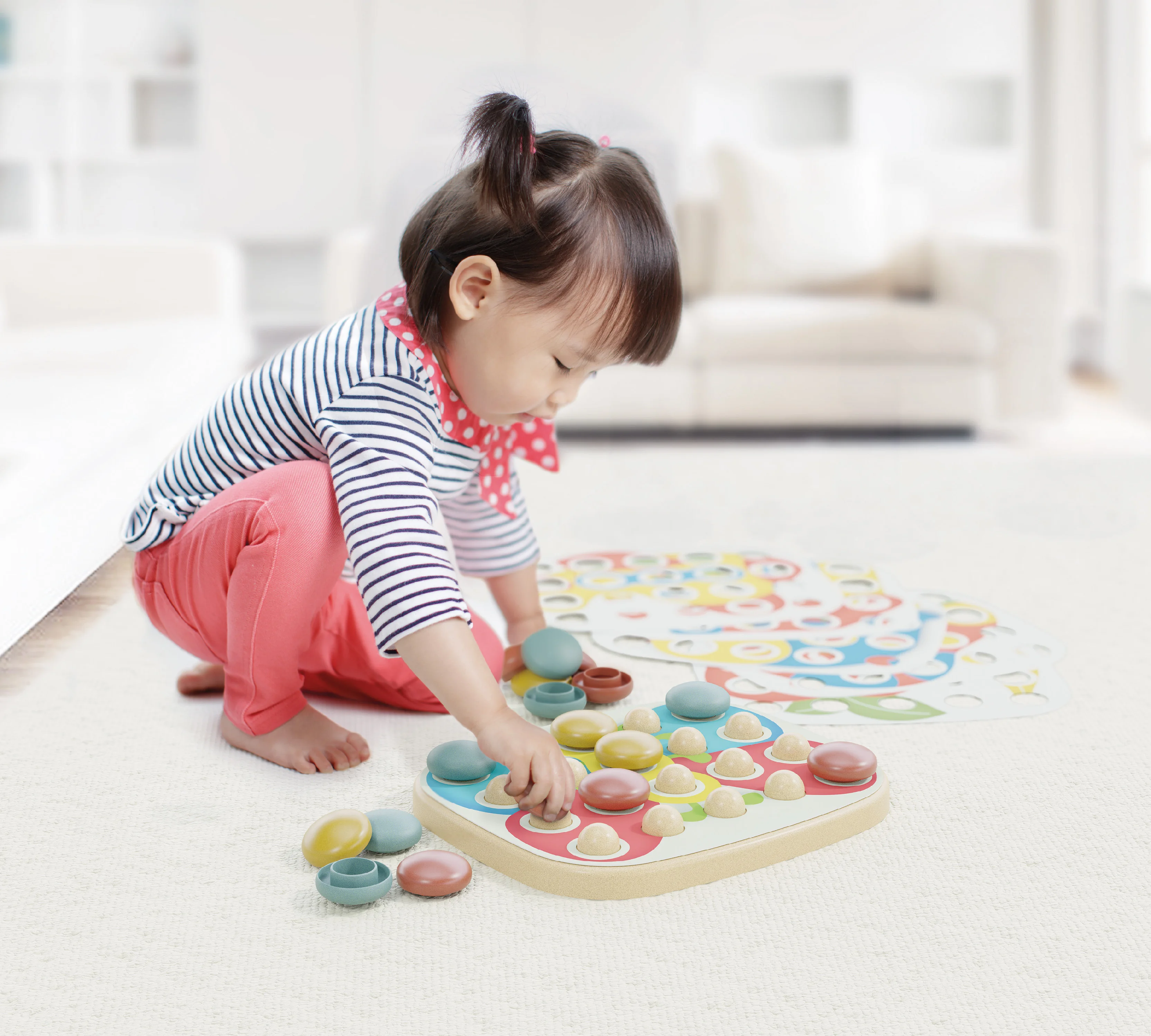 Quercetti PlayBio - Fanta Color Baby - mozaika