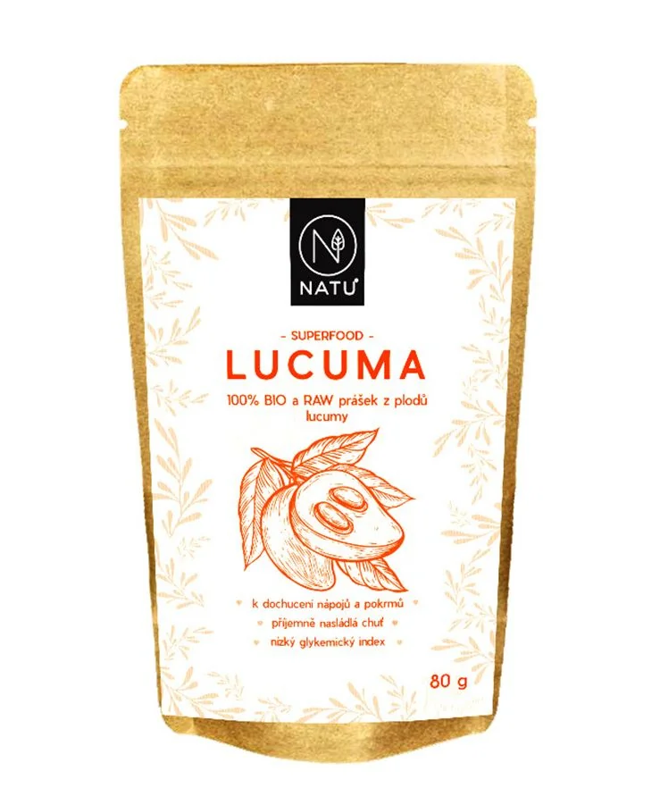 NATU Lucuma BIO prášek 80 g