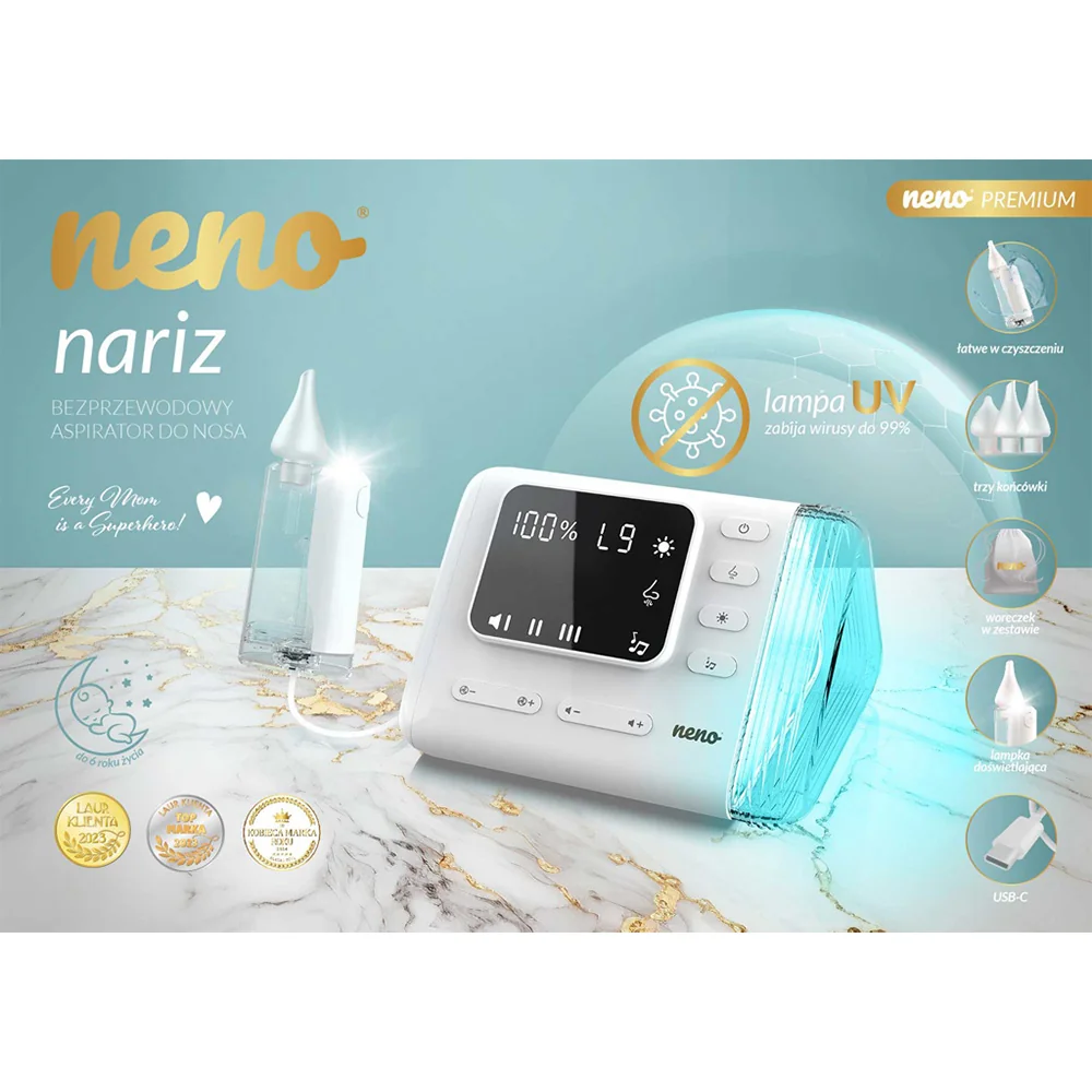 NENO Nariz Elektrická nosní odsávačka
