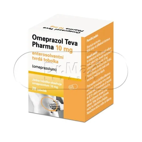 Teva Omeprazol 10 mg 28 tobolek