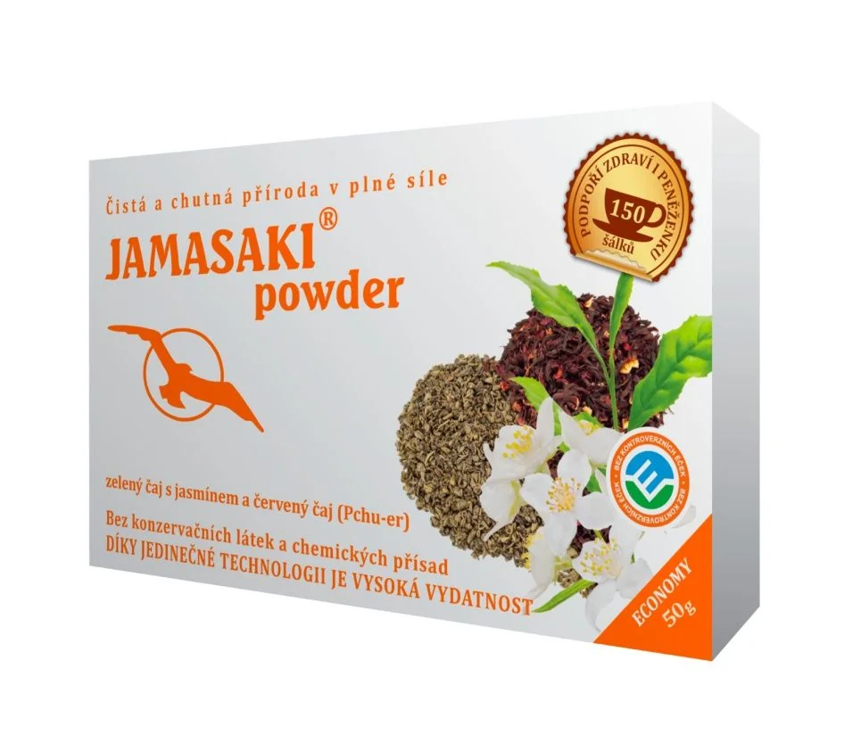 Hannasaki Jamasaki powder sypaný čaj 50 g