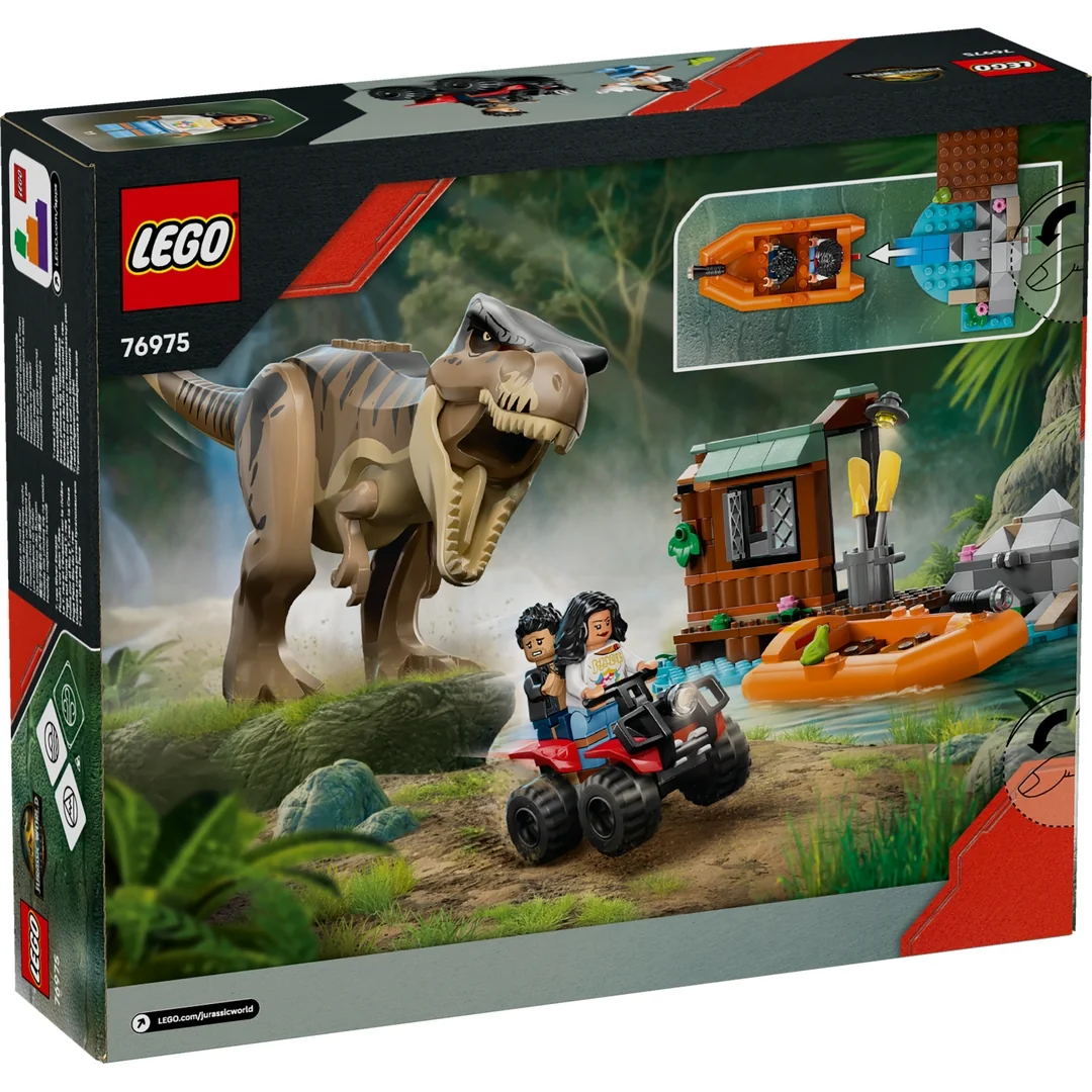 LEGO® Jurassic World 76975 T-rex a útěk po řece