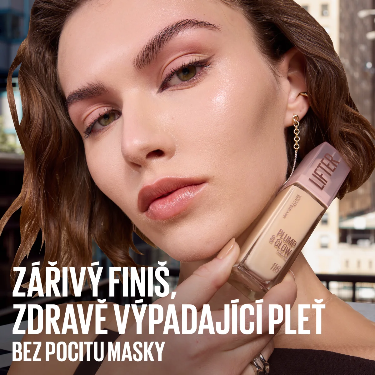 Maybelline Lifter Foundation odstín 117 rozjasňující make-up 30 ml