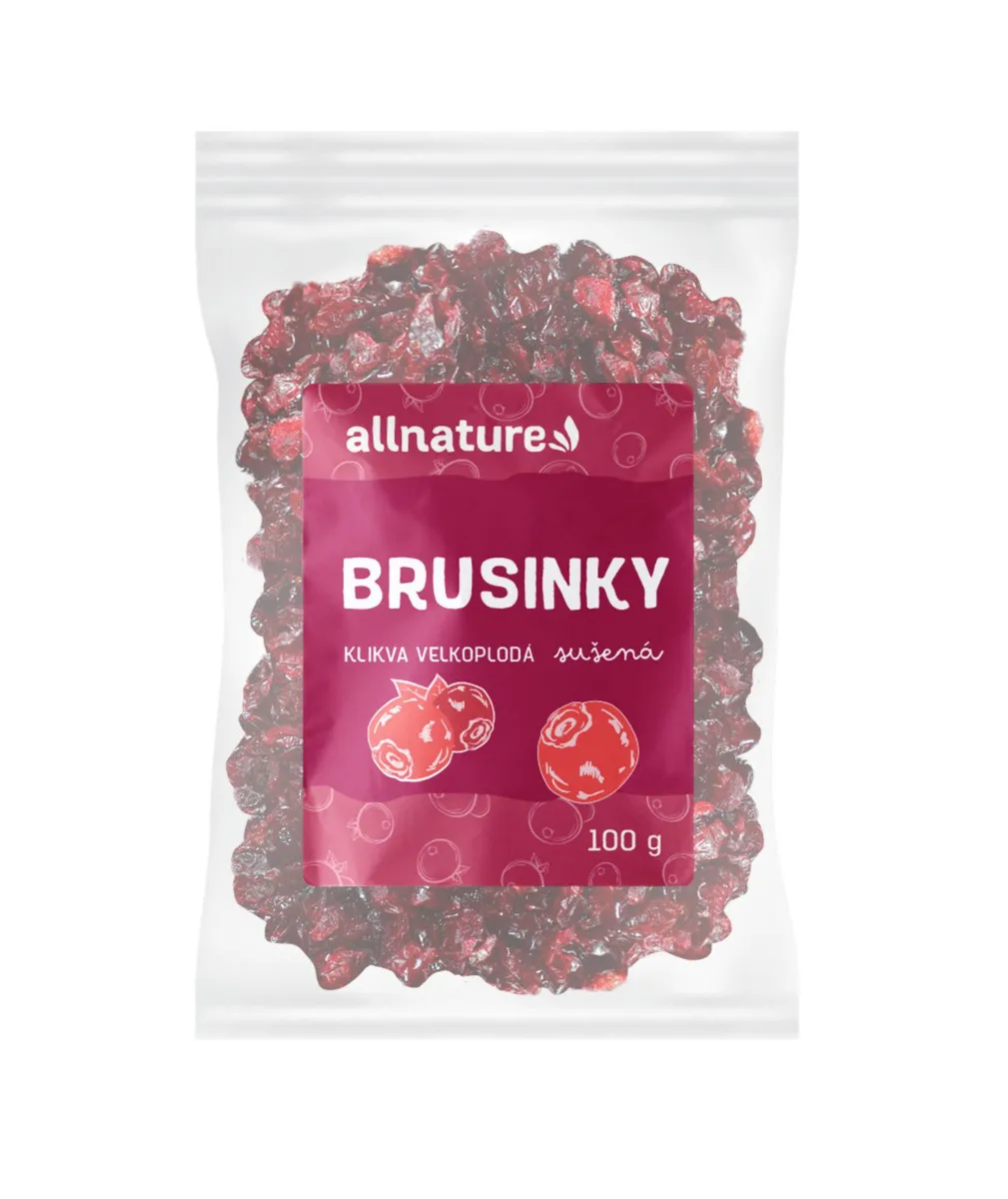 Allnature Brusinky plody 100 g