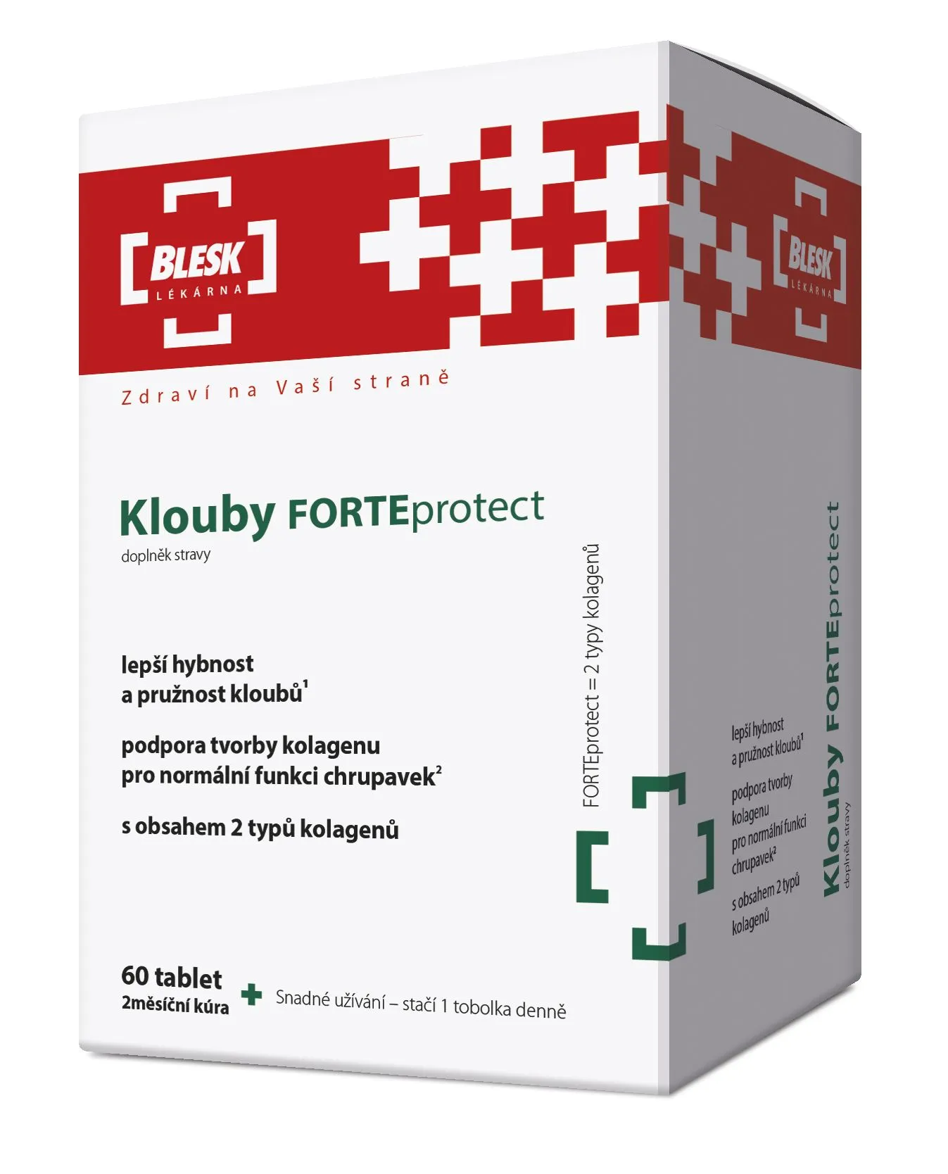 BLESK Klouby FORTEprotect 60 tobolek